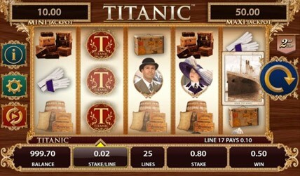 Play Titanic Slots online, free