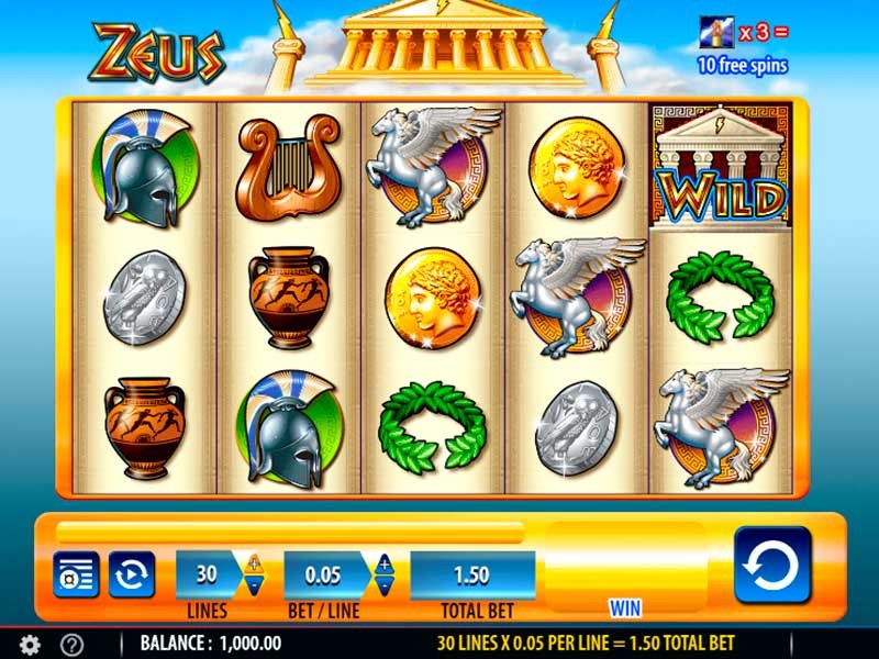 Zeus casino download